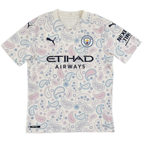 2020-21 Manchester City Derde Shirt - 9/10 - (M) - Oldschool Voetbalshirts