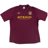 2012-13 Manchester City Uit Shirt - 10/10 - (XL) - Oldschool Voetbalshirts