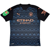 2020-21 Manchester City Uit Shirt Agüero - Oldschool Voetbalshirts