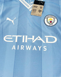 Manchester City - Home Shirt - 2023/24 - Size M - 10/10
