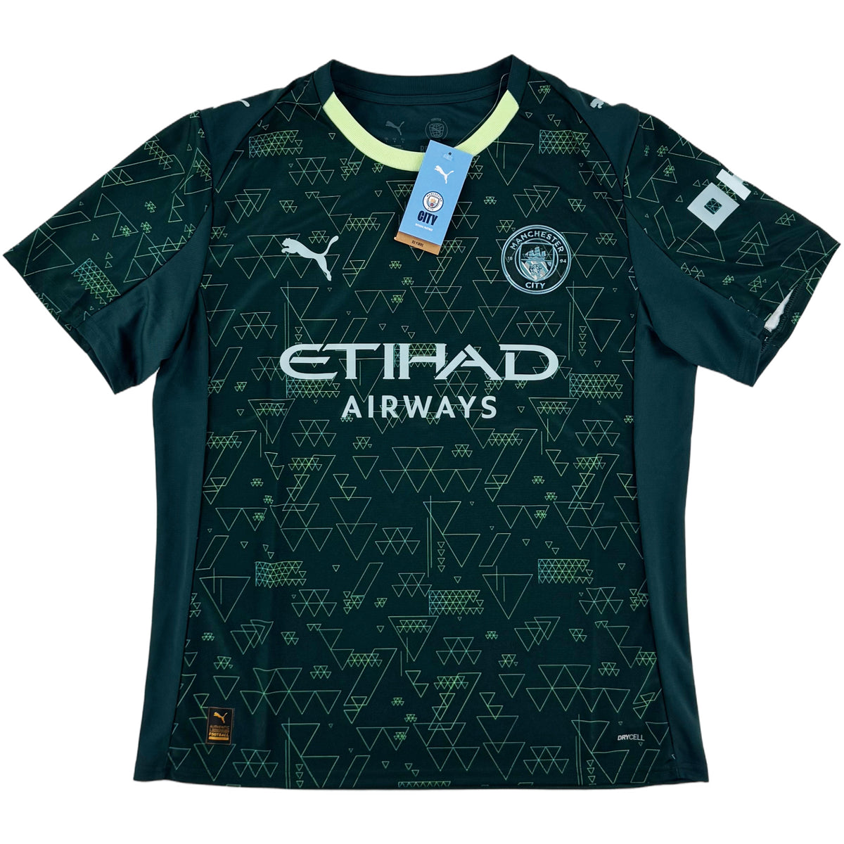 2025-26 Manchester City Vierde Shirt - Oldschool Voetbalshirts