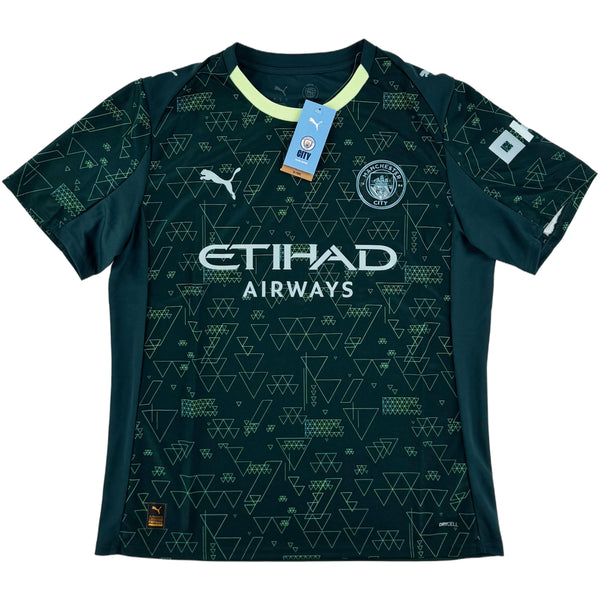 2025-26 Manchester City Vierde Shirt - Oldschool Voetbalshirts