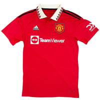 2022-23 Manchester United Thuis Shirt - 10/10 - (L) - Oldschool Voetbalshirts