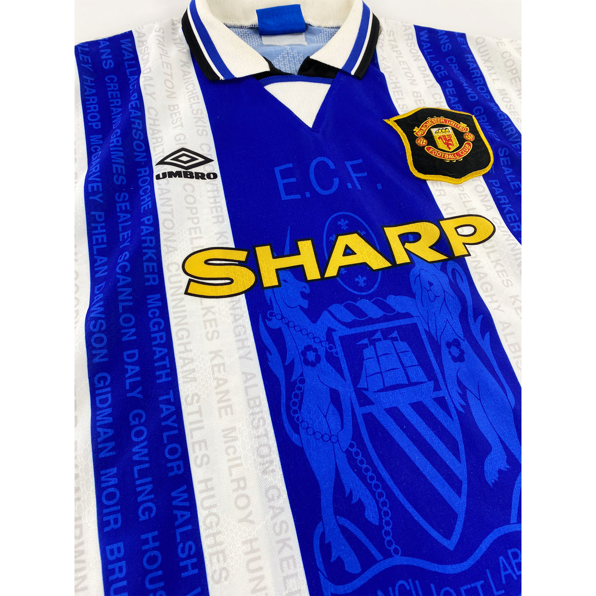 1994-96 Manchester United Derde Shirt - Oldschool Voetbalshirts