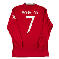 Manchester United - Home Shirt - 2022/23 - RONALDO #7 - Size L - 10/10