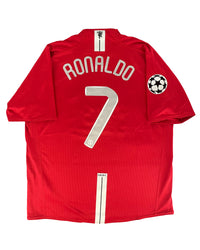 Manchester United - Home Shirt - RONALDO #7 - 2007/09 - Size XL