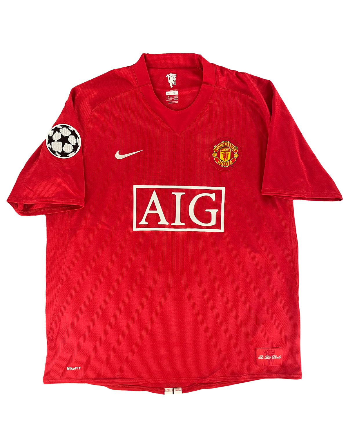 Manchester United - Home Shirt - RONALDO #7 - 2007/09 - Size XL