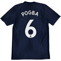 2018-19 Manchester United Derde Shirt Pogba #6 - 8/10 - (S) - Oldschool Voetbalshirts