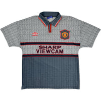 1995-96 Manchester United Uit Shirt - Oldschool Voetbalshirts
