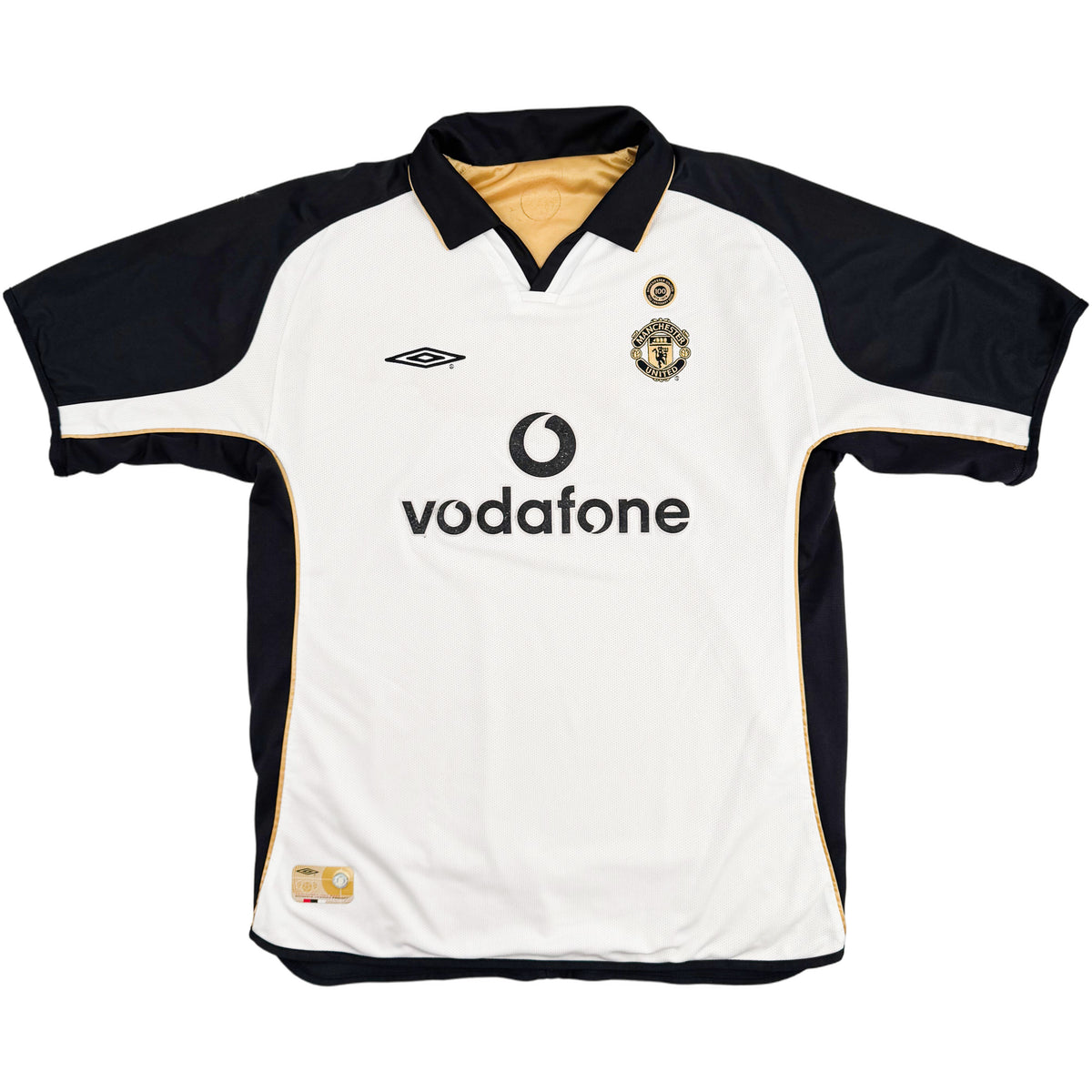 2001-02 Manchester United Uit Shirt - Oldschool Voetbalshirts