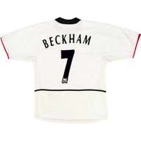 2002-03 Manchester United Uit Shirt Beckham
