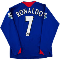 2005-06 Manchester United Uit Shirt Ronaldo - Oldschool Voetbalshirts