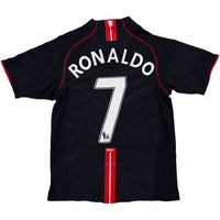 2007-08 Manchester United Uit Shirt Ronaldo - Oldschool Voetbalshirts