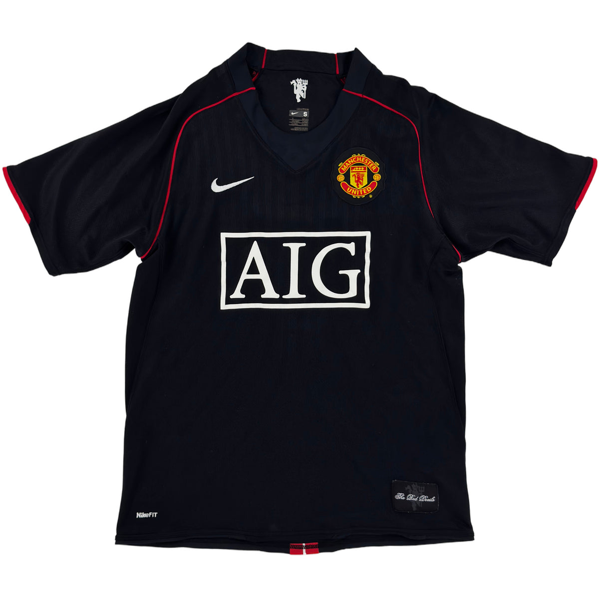 2007-08 Manchester United Uit Shirt Ronaldo - Oldschool Voetbalshirts