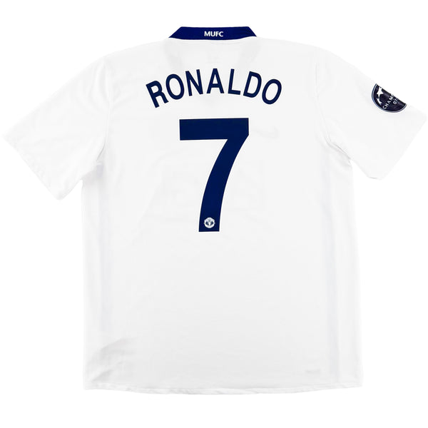 2008-09 Manchester United Uit Shirt Ronaldo - Oldschool Voetbalshirts