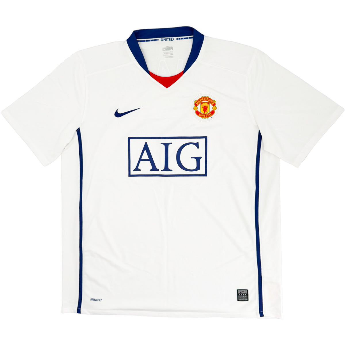 2008-09 Manchester United Uit Shirt Ronaldo - Oldschool Voetbalshirts