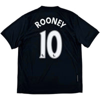 2009-10 Manchester United Uit Shirt Rooney - Oldschool Voetbalshirts