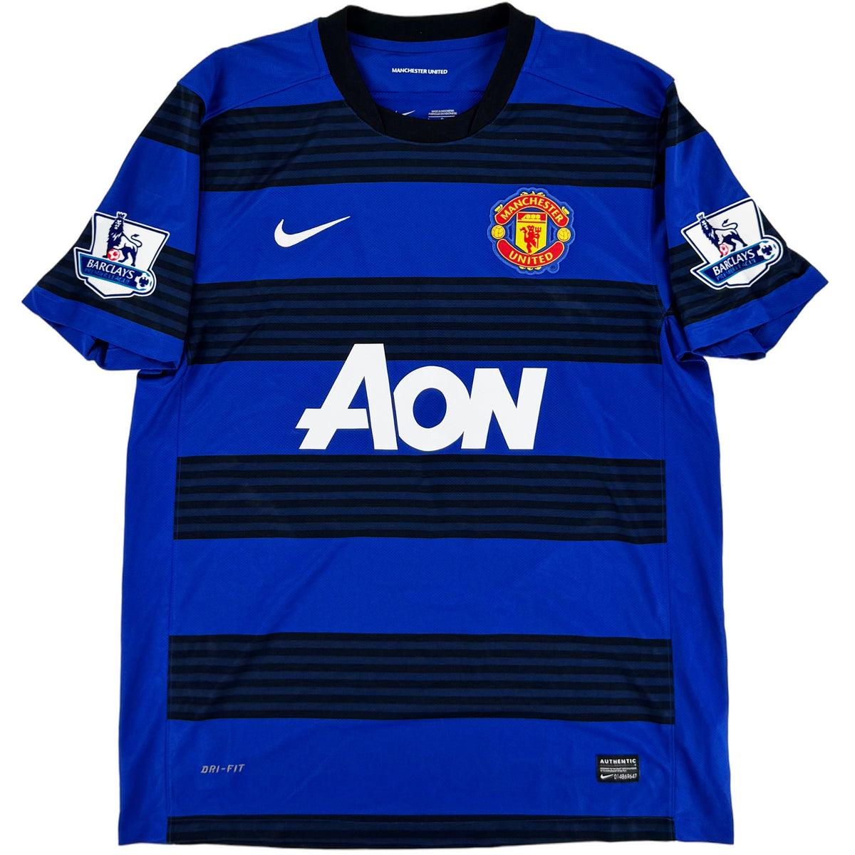 2011-13 Manchester United Uit Shirt Van Persie #20- 9/10 - (L) - Oldschool Voetbalshirts