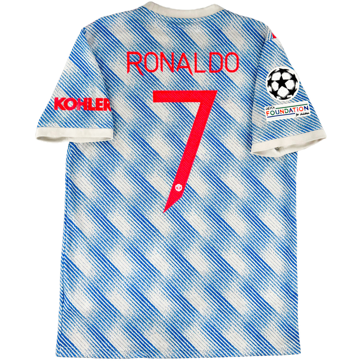 2021-22 Manchester United Uit Shirt Ronaldo - Oldschool Voetbalshirts