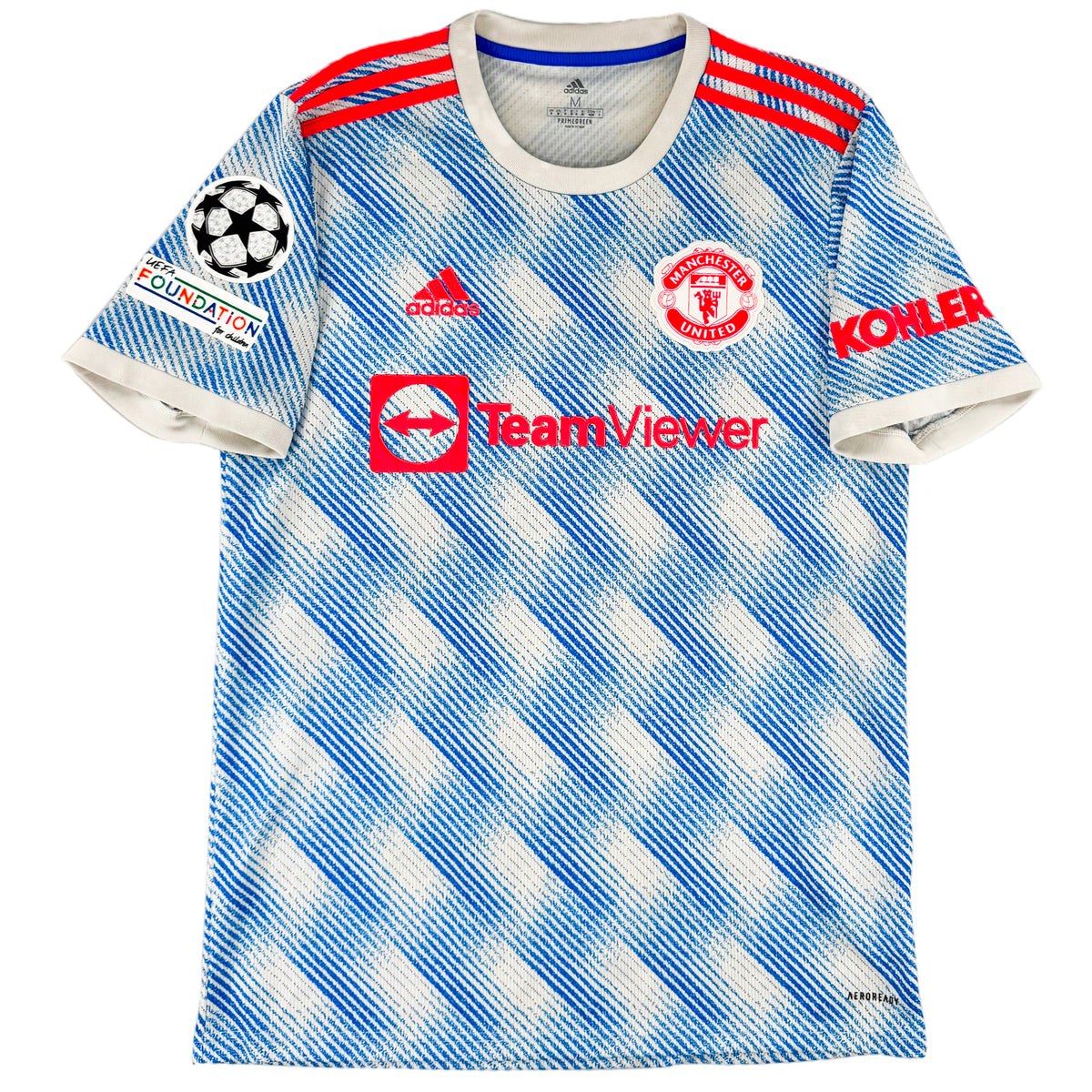 2021-22 Manchester United Uit Shirt Ronaldo - Oldschool Voetbalshirts