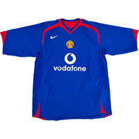 2005-06 Manchester United Uit Shirt Ronaldo #7 - 9/10 - (XL) - Oldschool Voetbalshirts
