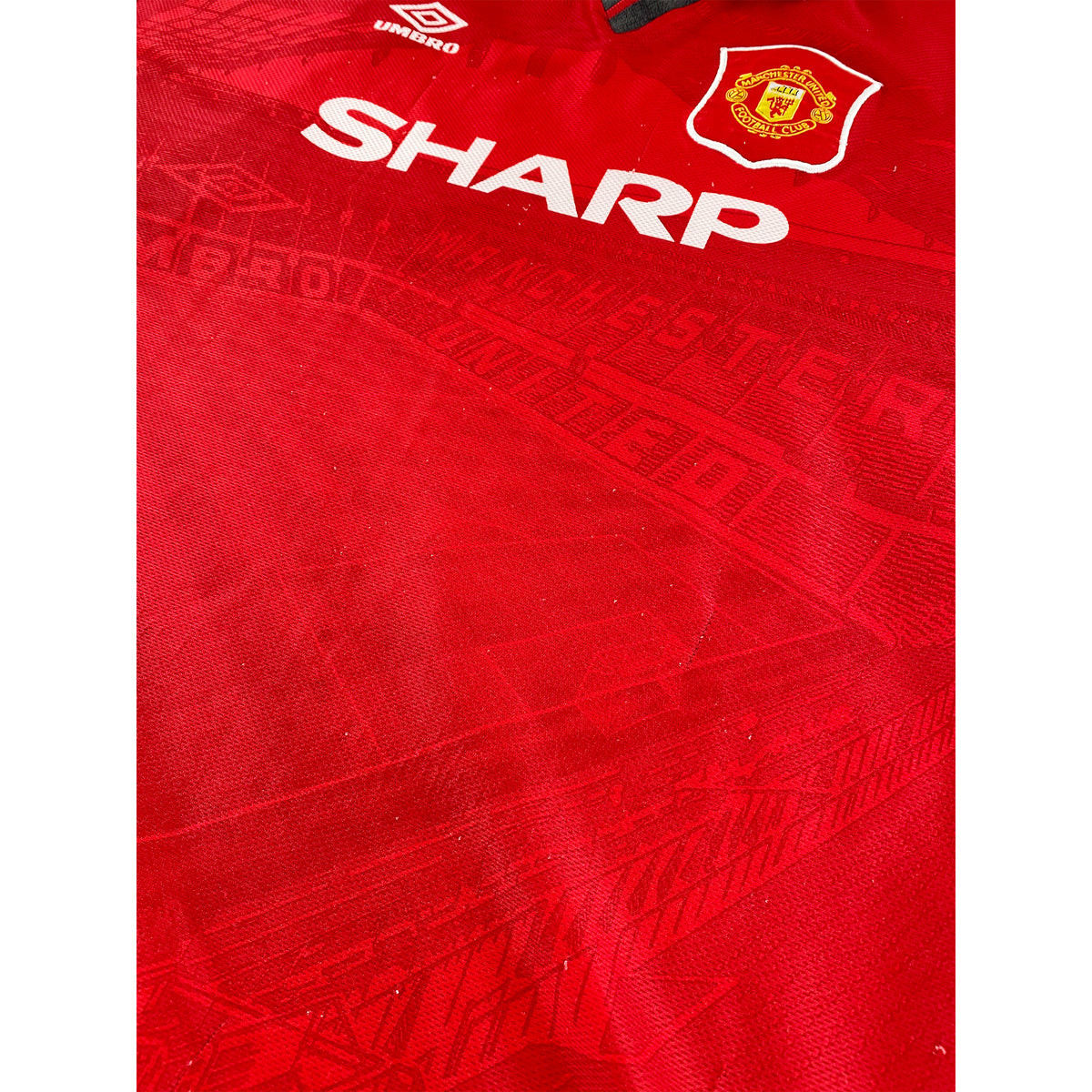 1994-96 Manchester United Thuis Shirt Cantona - Oldschool Voetbalshirts