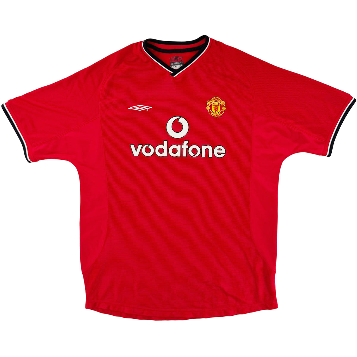 2000-02 Manchester United Thuis Shirt van Nistelrooij - Oldschool Voetbalshirts