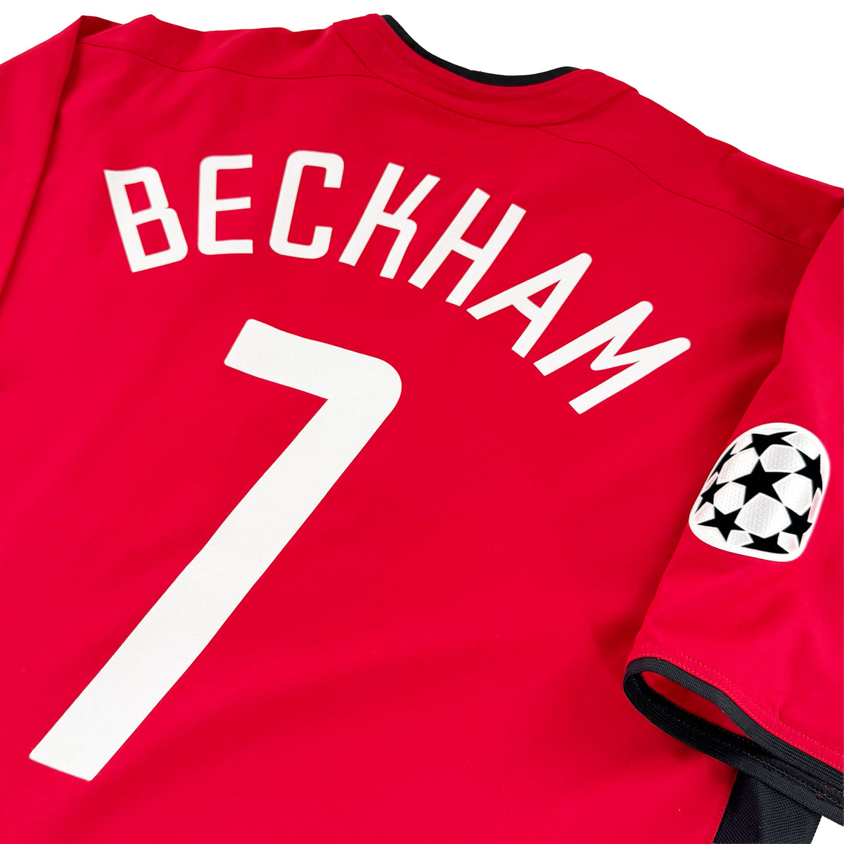 2002-04 Manchester United Thuis Shirt Beckham - Oldschool Voetbalshirts