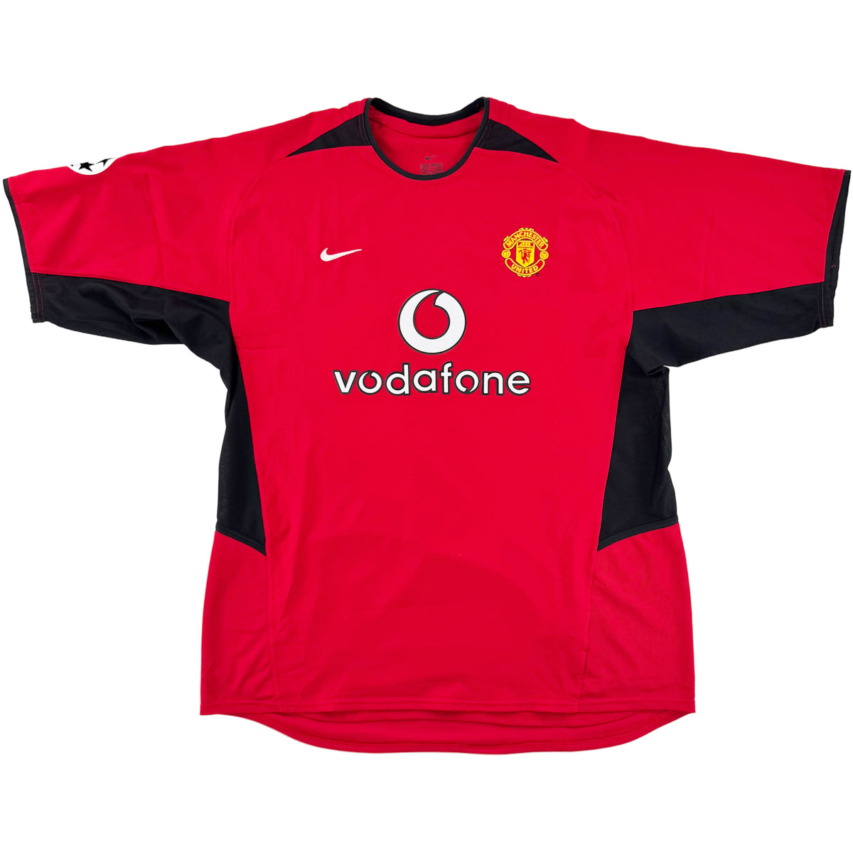 2002-04 Manchester United Thuis Shirt Beckham - Oldschool Voetbalshirts