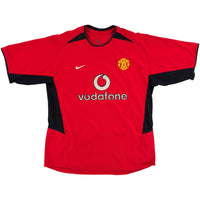 2002-04 Manchester United Thuis Shirt Ronaldo - Oldschool Voetbalshirts