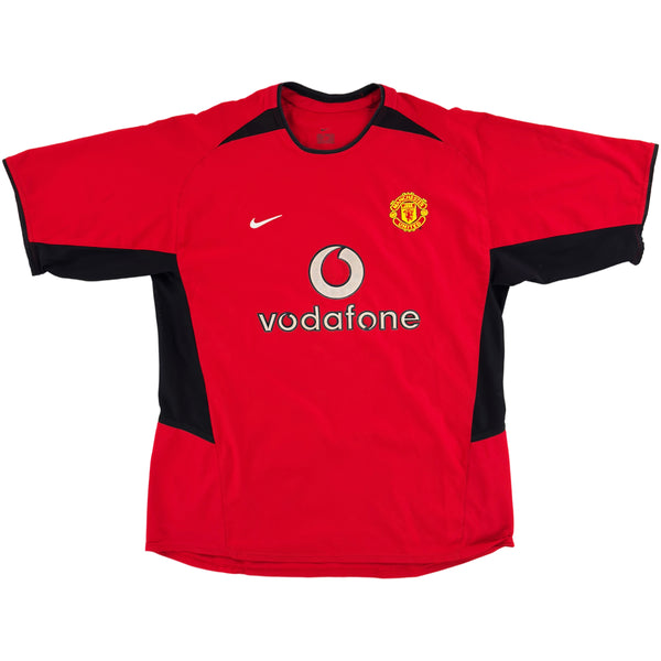 2002-04 Manchester United Thuis Shirt Ronaldo - Oldschool Voetbalshirts