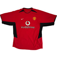 2002-04 Manchester United Thuis Shirt Ronaldo - Oldschool Voetbalshirts
