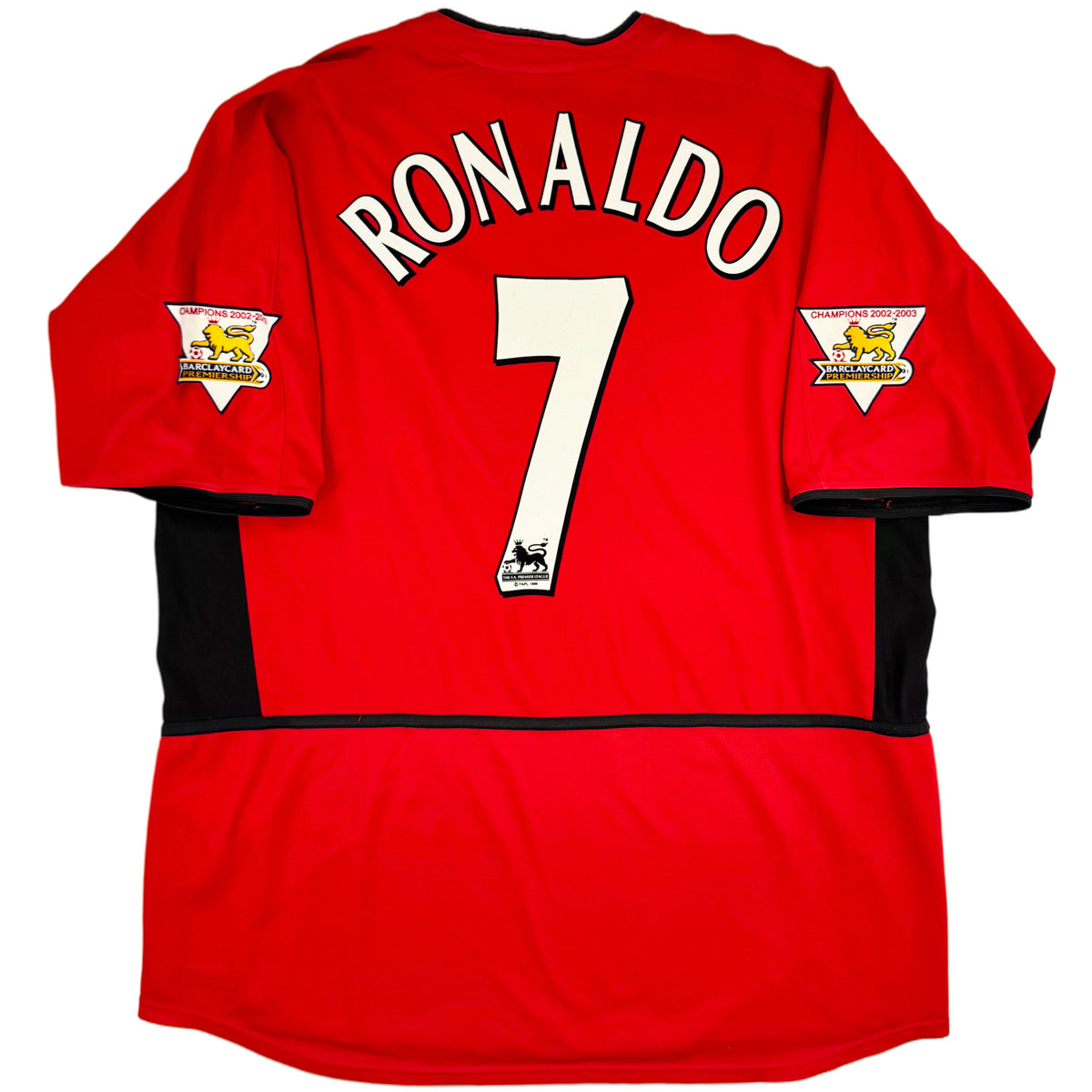 2002-04 Manchester United Thuis Shirt Ronaldo - Oldschool Voetbalshirts