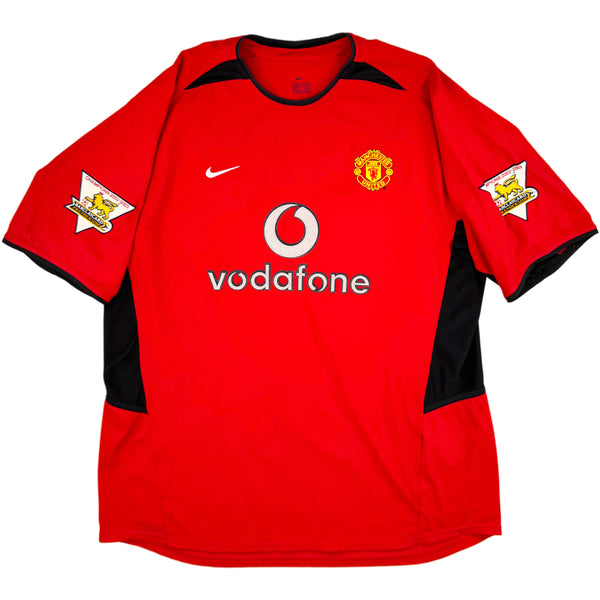2002-04 Manchester United Thuis Shirt Ronaldo - Oldschool Voetbalshirts