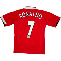2004-06 Manchester United Thuis Shirt Ronaldo - Oldschool Voetbalshirts
