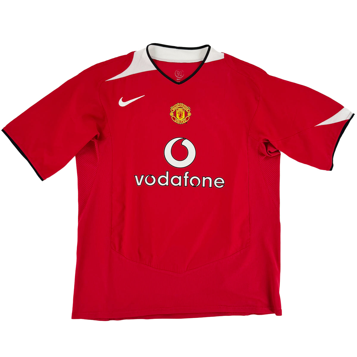 2004-06 Manchester United Thuis Shirt Ronaldo #7 - 9/10 - (XL) - Oldschool Voetbalshirts