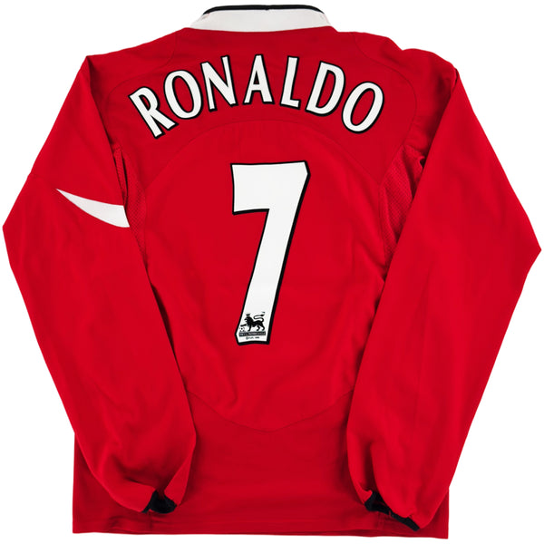 2004-06 Manchester United Thuis Shirt Ronaldo - Oldschool Voetbalshirts