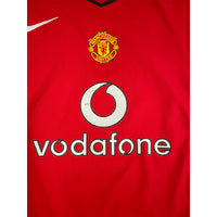 2004-06 Manchester United Thuis Shirt Ronaldo - Oldschool Voetbalshirts