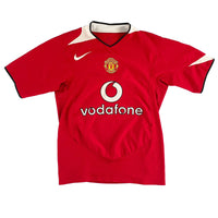 Manchester United - Home Shirt - 2004/06 - Size S - 7/10