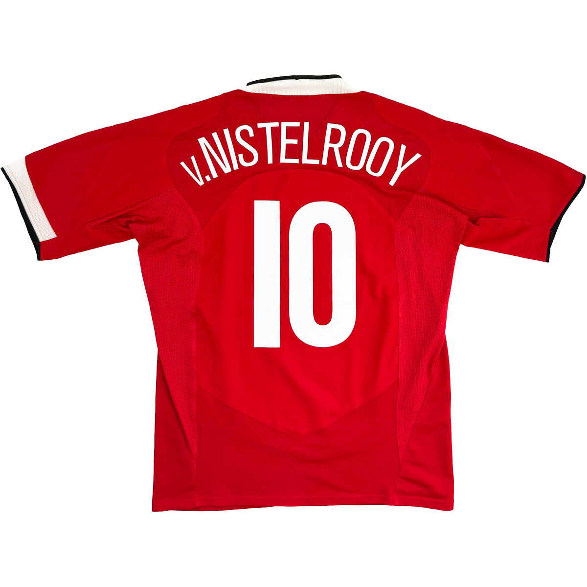 2004-06 Manchester United Thuis Shirt Van Nistelrooij - Oldschool Voetbalshirts