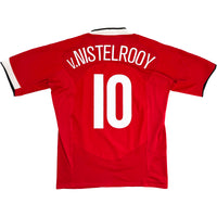 2004-06 Manchester United Thuis Shirt Van Nistelrooij - Oldschool Voetbalshirts