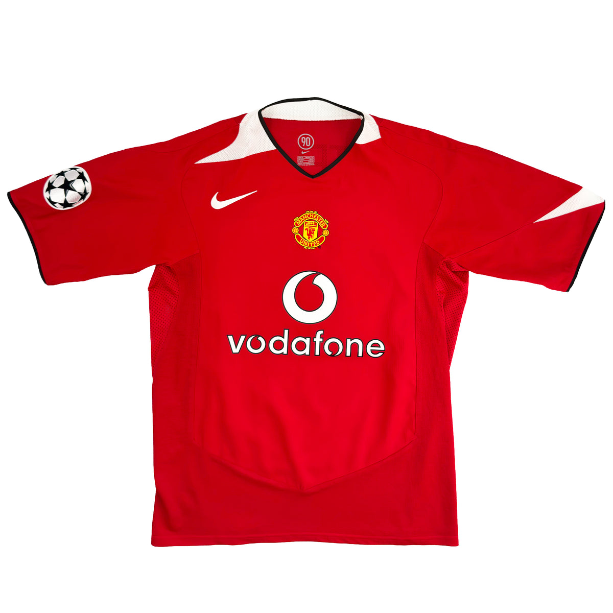 2004-06 Manchester United Thuis Shirt Van Nistelrooij - Oldschool Voetbalshirts