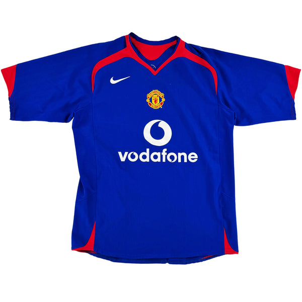 2005-06 Manchester United Uit Shirt Ronaldo - 7/10 - (M) - Oldschool Voetbalshirts