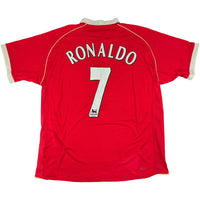 2006-07 Manchester United Thuis Shirt Ronaldo #7 - 7/10 - (XL)