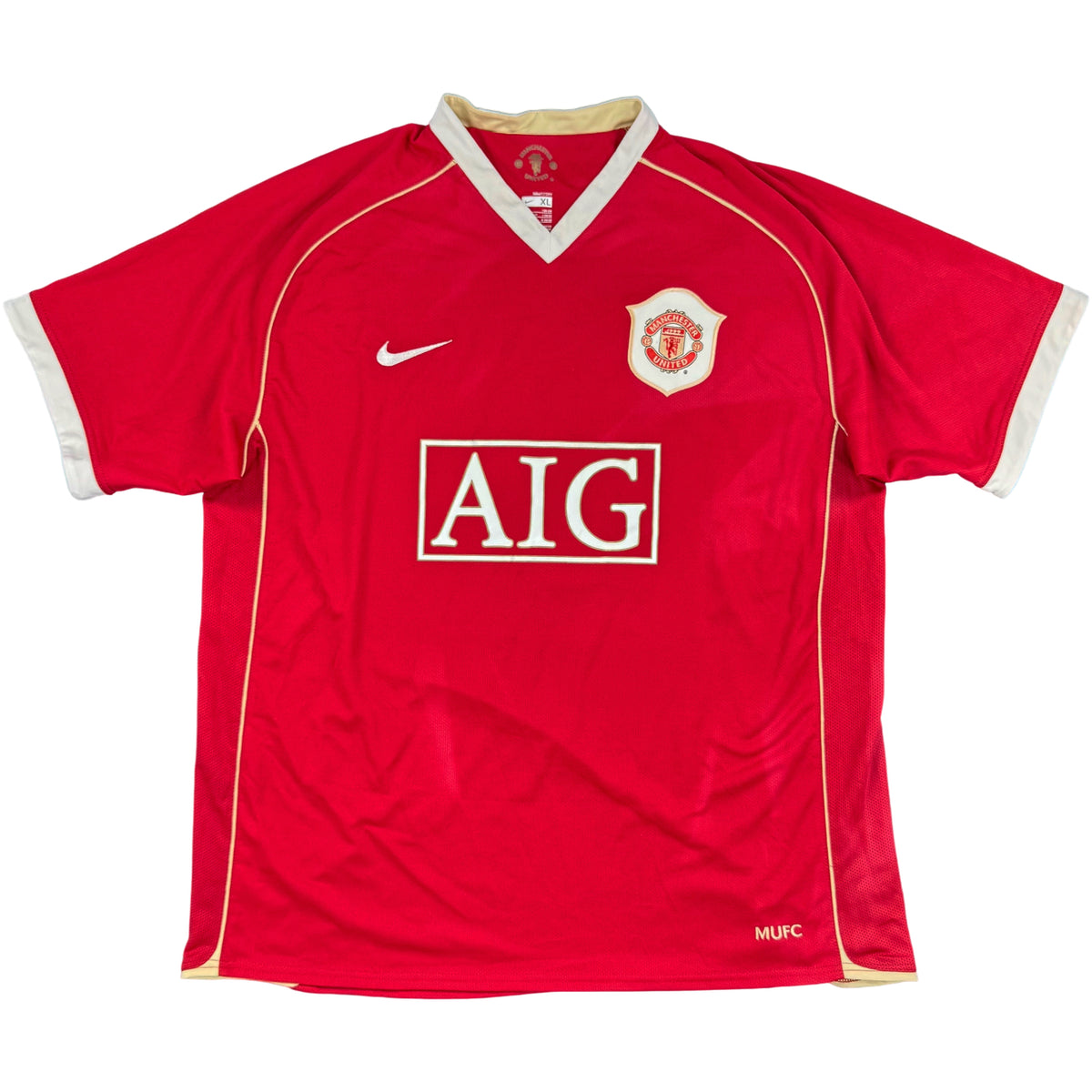 2006-07 Manchester United Thuis Shirt Ronaldo #7 - 7/10 - (XL)