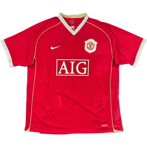 2006-07 Manchester United Thuis Shirt Ronaldo #7 - 7/10 - (XL)