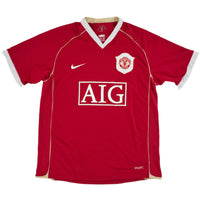 2006-07 Manchester United Thuis Shirt Ronaldo - 10/10 - (M) - Oldschool Voetbalshirts