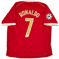 2006-07 Manchester United Thuis Shirt Ronaldo - Oldschool Voetbalshirts