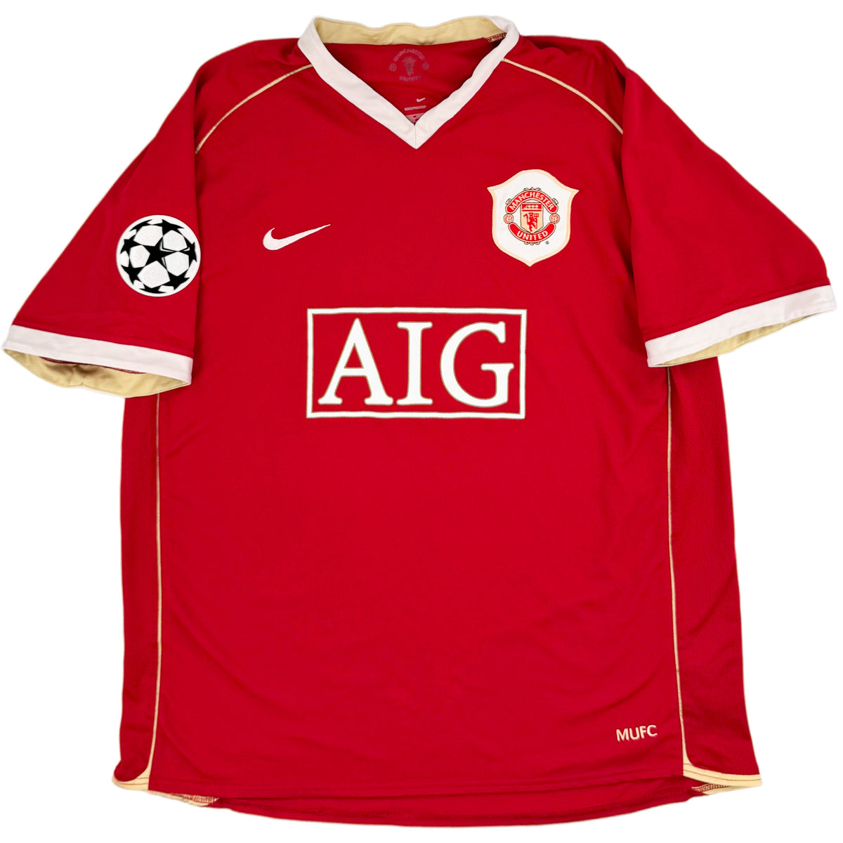 2006-07 Manchester United Thuis Shirt Ronaldo - Oldschool Voetbalshirts
