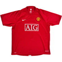 2007-09 Manchester United Thuis Shirt Ronaldo